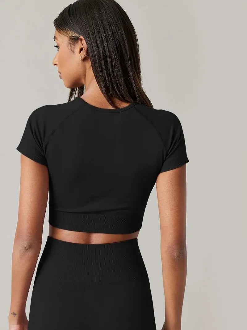 Women's Short Sleeve Activewear Top