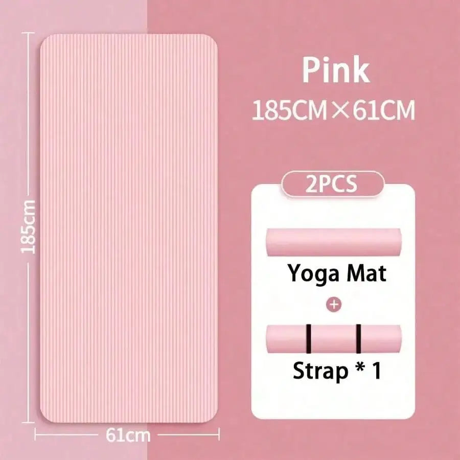 Portable Non-Slip Yoga & Pilates Mat
