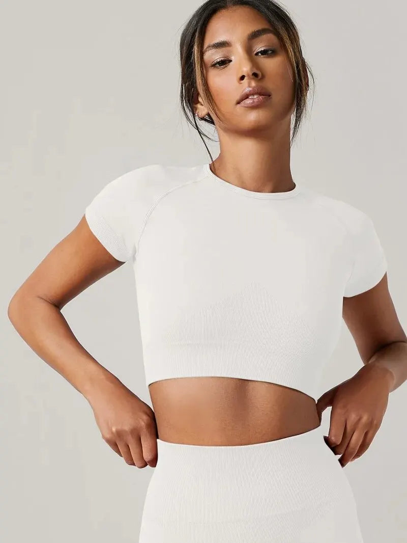 Women's Short Sleeve Activewear Top