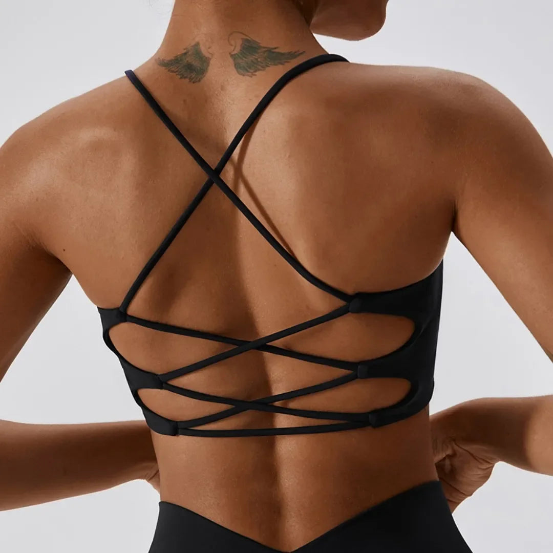Women's Cross-Back Sports Bra